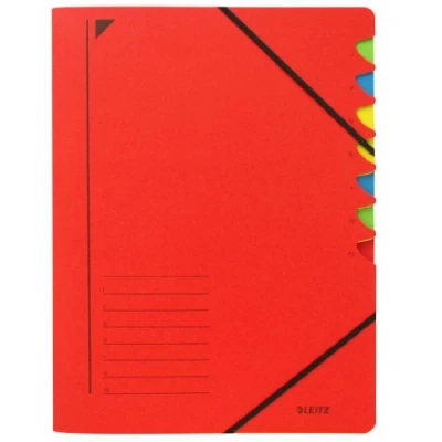 Abbildung von Ordnungsmappe Leitz 3907 25 A4 rot