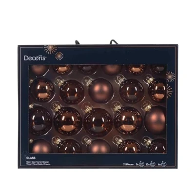 Abbildung von Weihnachtskugel glas d7 cm esprss arsch 21. Weihnachten Decoris