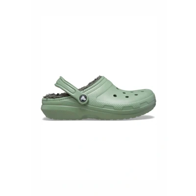 Abbildung von Crocs Classic Unisex Pantolette flach, Größe: 43 44, Moss Schuhe