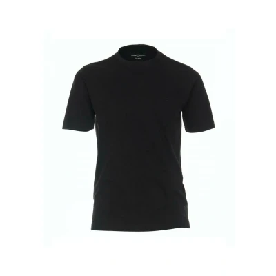 Abbildung von Casamoda Tshirt basic, Herren, Größe: Small, Black