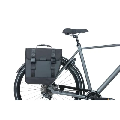 Abbildung von Fahrradtasche Basil Tour Waterproof Left 14 Liter 34 X Cm Schwarz