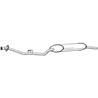Abbildung von BOSAL 285 099 Endschalldämpfer BMW: 3 Cabrio, Limousine, Touring