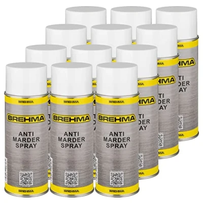 Abbildung von BREHMA 12x Antimarderspray Marderschreck Marder Spray Marderabwehr 400ml