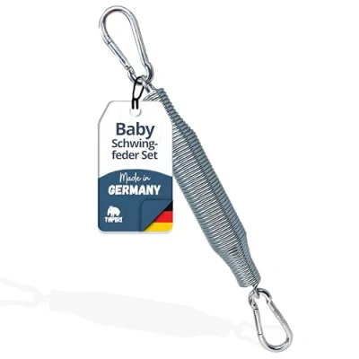 Abbildung von riijk Babywippe Baby Schwingfeder, Schwingfeder für die Federwiege