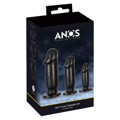 Abbildung von 3 teiliges Set „Butt Plug Training Kit“, verschiedene Größen und Gewichte