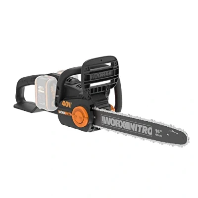 Abbildung von Worx Akku Kettensäge WG385E.9 NITRO, 40 cm Schwertlänge, ohne und Ladegerät