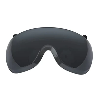 Abbildung von 3M Kurzvisier X5 SV02 CE für die Schutzhelme X5000 und X5500, grau, Antibeschlag Antikratz Beschichtung, Polycarbonat