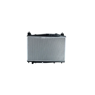 Abbildung von NRF 53059 Kühler, Motorkühlung Aluminium 555 350 27 Kühlrippen gelötet MAZDA: 2 Schrägheck