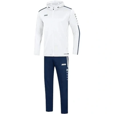 Abbildung von JAKO Herren Präsentationsanzug Striker 2.0 mit Kapuze, royal/weiß, L, M9619