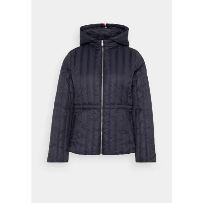 Abbildung von Tommy Hilfiger Feminine Jacket Daunenjacke, Damen, Größe: XXL, Desert sky