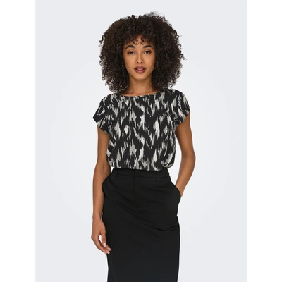 Abbildung von ONLY Onlvic Bluse black, Damen, Größe: 42, Black