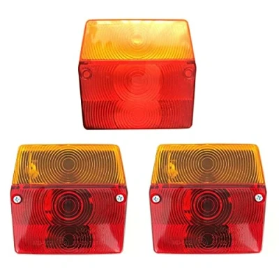 Abbildung von MelTruck® 2x Rückleuchte mit Blinker Heckleuchte Anhänger Rücklicht Lichtscheibe SET