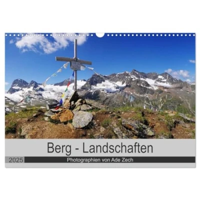 Abbildung von Berg Landschaften (Wandkalender 2025 DIN A3 quer), CALVENDO Monatskalender