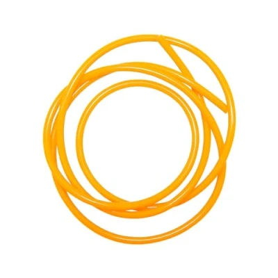 Abbildung von LAVMHAB Silikonschlauch 3mm ID x 6mm OD 3 Meter Länge, Flexibler Silikongummi Luftschlauch Wasserschlauch für Pumpenübertragung (Orange)