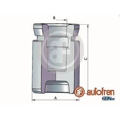 Abbildung von AUTOFREN SEINSA D025352 Kolben, Bremssattel 40 Hinterachse AISIN
