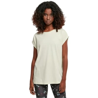Abbildung von Urban Classics Extended Shoulder Tshirt basic, Damen, Größe: 3XL, Lightmint