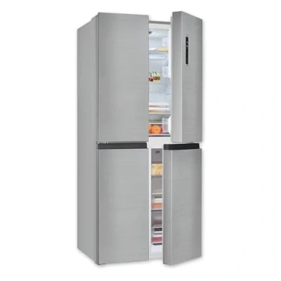 Abbildung von exquisit Multi Door &quot;MD425 150 040C&quot;, MD425 040C inoxlook, 180 cm hoch, 79 breit