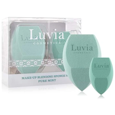 Abbildung von Luvia Beauty Blender Sponge Set Pure Mint Make Up Ei Gesicht &amp; XXL Körper Blending Schwämme