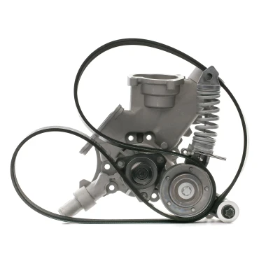 Abbildung von INA 529 0297 30 Wasserpumpe + Keilrippenriemensatz mit Generatorfreilauf prüfen und ggf. erneuern OPEL: Corsa C Schrägheck, Agila A