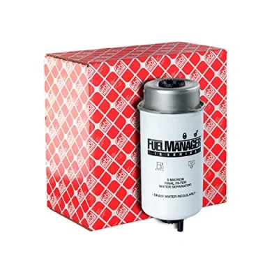 Abbildung von FEBI BILSTEIN 109119 Kraftstofffilter Anschraubfilter, mit Wasserablassschraube FORD: Transit Mk6 Kastenwagen, Bus