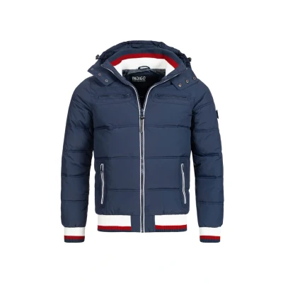Abbildung von Indicode Jeans Marlon Winterjacke, Herren, Größe: XL, Navy
