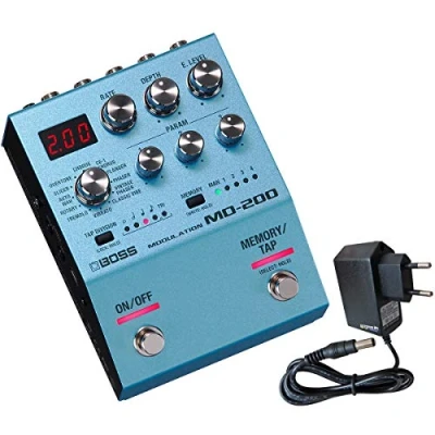 Abbildung von Boss MD 200 Modulation Multi Effektgerät + keepdrum Netzteil