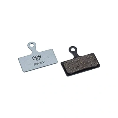 Abbildung von BBB Cycling Austauschbare Shimano Scheibenbremsbeläge für die BBS 56C Coolfin I Organic Compound Bremsbeläge DiscStop 56CP