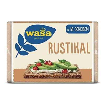 Abbildung von Wasa Knäckebrot Rustikal Knuspriges, herzhaftes 12er Pack (12 x 275g)