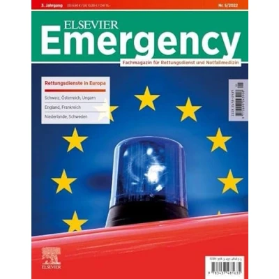 Abbildung von Elsevier Emergency. Rettungsdienst in Europa. 5/2022: Fachmagazin für und Notfallmedizin