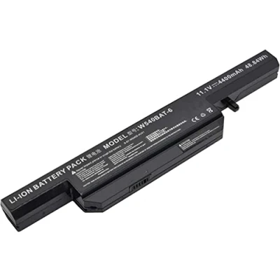 Abbildung von XPANBATT W540BAT 6 Generic Ersatz Akku Kompatibel mit CLEVO Aquado M1519 Nexoc B509II W155EU W155U W540EU W545EU W550EU W550SU W550SU1 W550SU2 W550TU W551SU1 11.1V 4400mAh