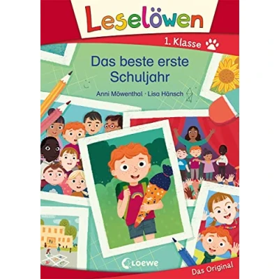 Abbildung von Leselöwen 1. Klasse Das beste erste Schuljahr: perfekte Geschenk zum Schulanfang und Lesenlernen Erstlesebuch für Kinder ab 6 Jahren