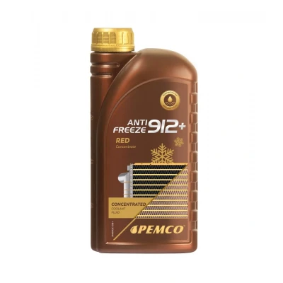 Abbildung von PEMCO Antifreeze 912+ Concentrate PM0912C 1 Frostschutz G12 Rot 38(50/50)