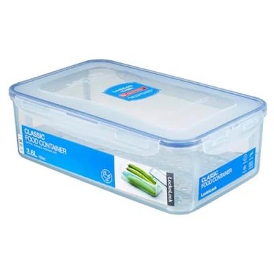 Abbildung von LOCK &amp; Vorratsdose, Polyprophylen (PP), (1 tlg), rechteckig, 3,6 l mit Serviereinsatz