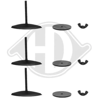 Abbildung von DIEDERICHS ZUB00395 Halter, Kühlergitter