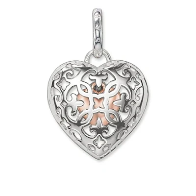 Abbildung von Thomas Sabo Damen Anhänger Medallion Herz 925 Sterling Silber PE704 415 12