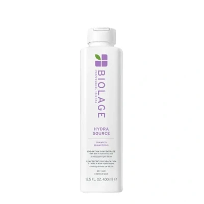 Abbildung von Biolage Pflegendes Shampoo für trockenes und beschädigtes Haar, feuchtigkeitsspendend aufhellend, angereichert mit Aloe Vera Hyaluronsäure, Hydrasource, 400 ml