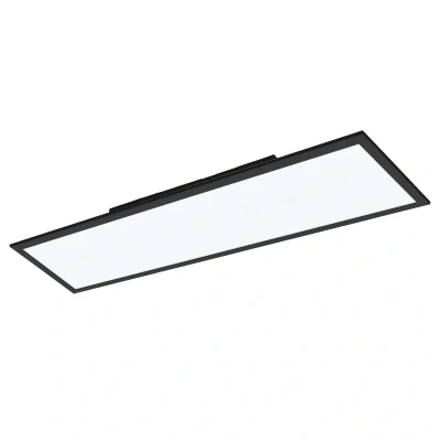 Abbildung von Eglo 900053 LED Deckenleuchte SALOBRENA Z weiss schwarz L:120 B:30 H:5cm dimmbar 2700 6500K mit Connect Funktion