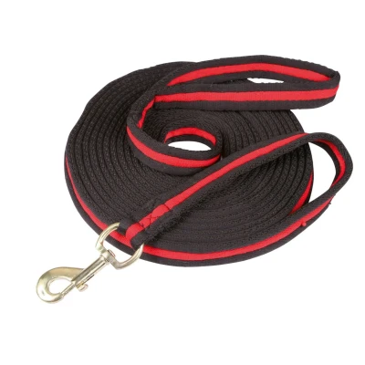 Abbildung von Lunging Line Soft Zwart / Rood 8 m
