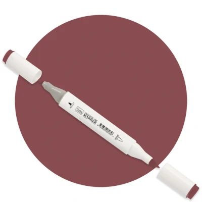 Abbildung von Bordeaux Twin Tip Alcohol Ink Marker
