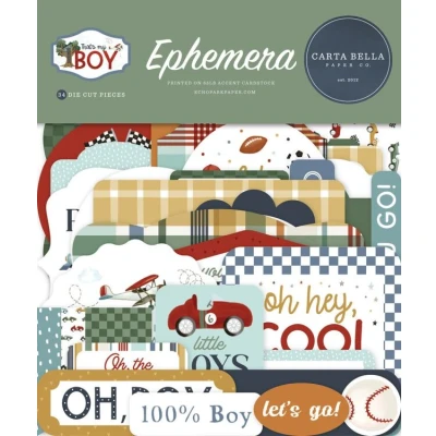 Abbildung von Carta Bella That&#039;s My Boy Ephemera (CBB419024)