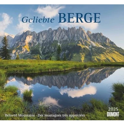 Abbildung von DUMONT Geliebte Berge 2025 Wandkalender, 38x35,5cm, Fotokunst Kalender mit atemberaubenen Bergpanoramen und eindrucksvollen Landschaften, Spiralbindung