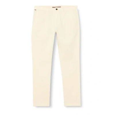 Abbildung von Tommy Hilfiger Herren Hose Bleecker Chino Slim Fit, Weiß (Calico), 38W/36L