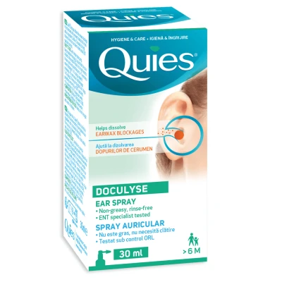 Abbildung von QUIES Ohrenreiniger Doculyse Wachshygienespray 30ml