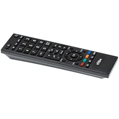 Abbildung von vhbw Fernbedienung kompatibel mit Toshiba 42SL738G Fernseher, TV Ersatzfernbedienung
