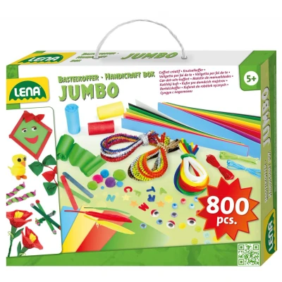 Abbildung von Lena® Kreativset Bastelkoffer Jumbo