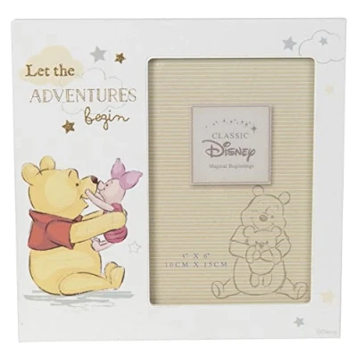 Abbildung von Disney Magical Beginnings MDF 4&#039; x 6&#039; Photo Frame Pooh Adventure DI417, 200 g