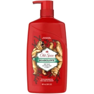 Abbildung von Old Spice Wild Collection Bearglove Waschpumpe, 2 Stück