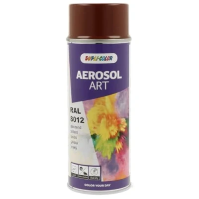Abbildung von Dupli Color 733116 AEROSOL ART RAL 8012 rotbraun glänzend 400 ml