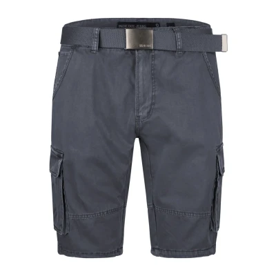 Abbildung von Indicode Jeans Blixt Shorts, Herren, Größe: Small, Iron