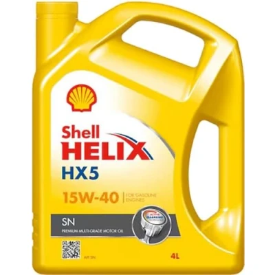 Abbildung von Shell Helix HX5 15W 40 4l Motoröl 550046285 BMW: 7, Z3 Roadster, 5 Limousine, MERCEDES BENZ: T2/LN1 Kasten / Kombi, W123 G Klasse Cabrio